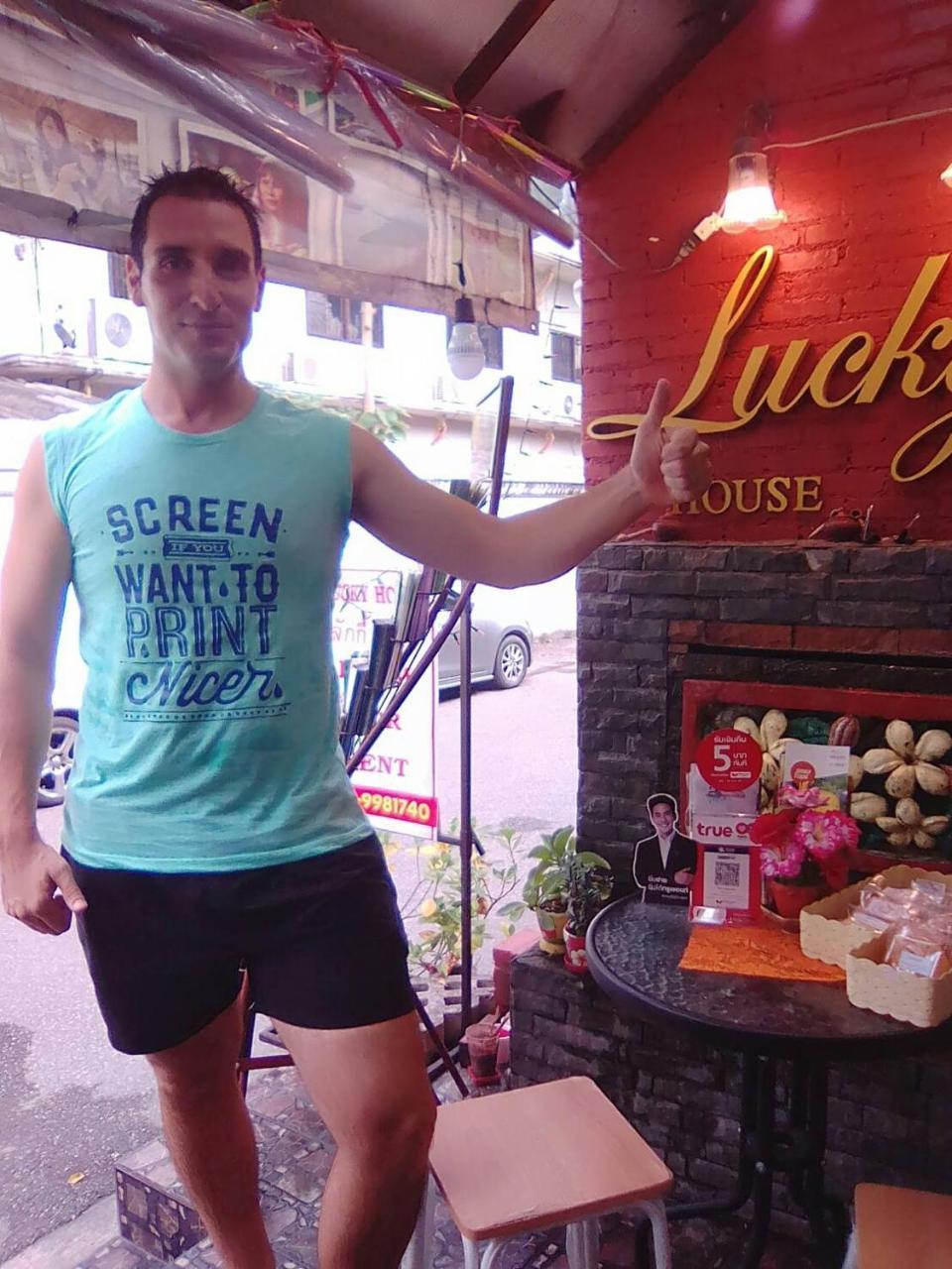 치앙마이 Lucky House 호스텔 외부 사진